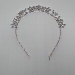 Happy New Year Rhinestone Tiara/Headband